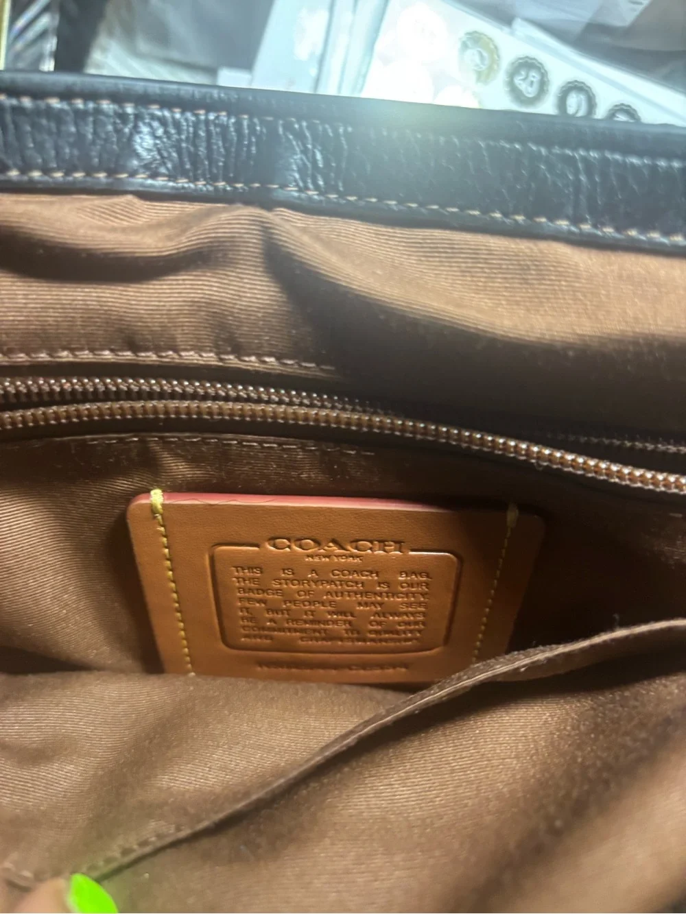 Coach messenger bag